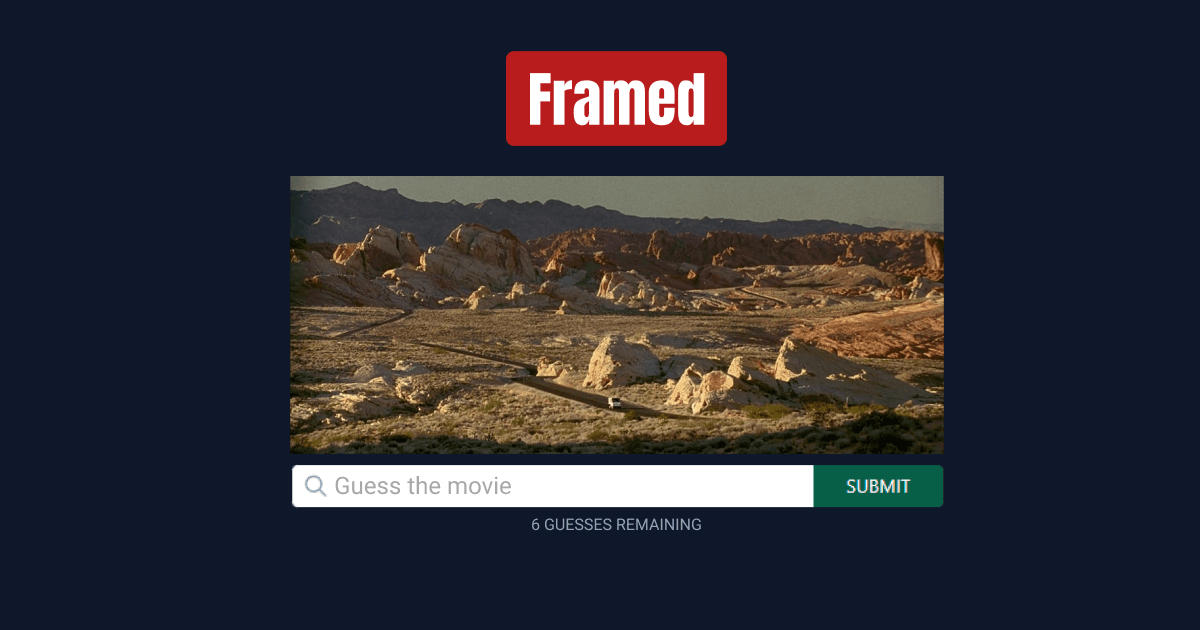 Framed - The daily movie guessing game