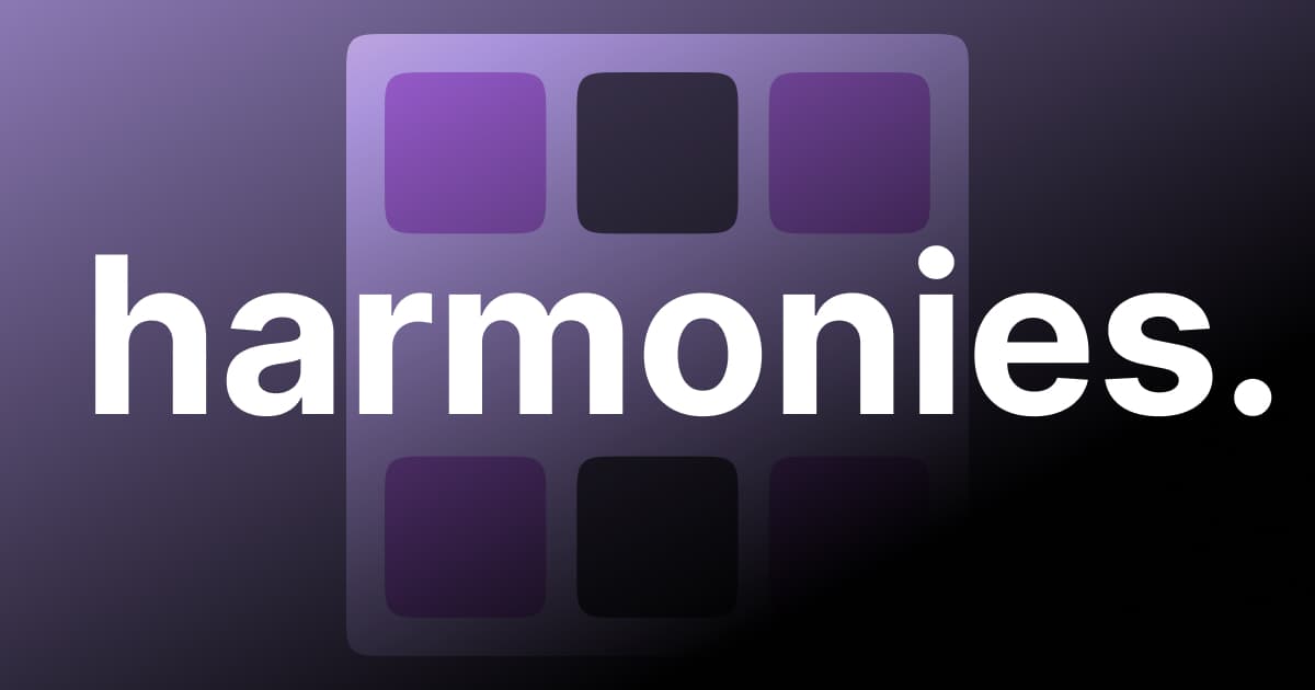 Harmonies - Music connections game!